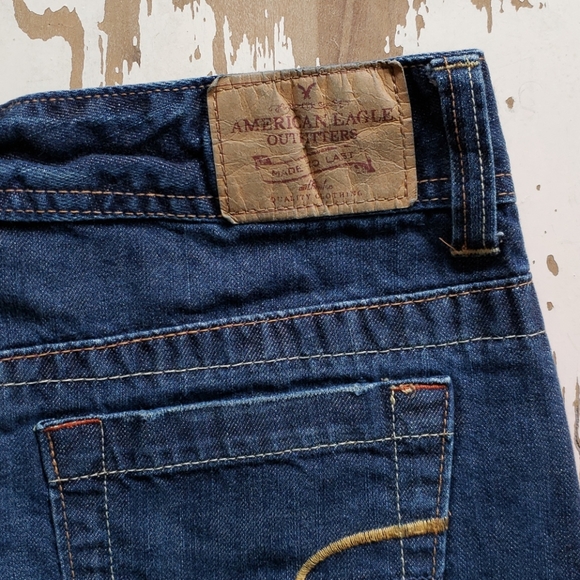 Vintage AEO Perfect Look Made To Last Denim Skirt - Picture 5 of 8